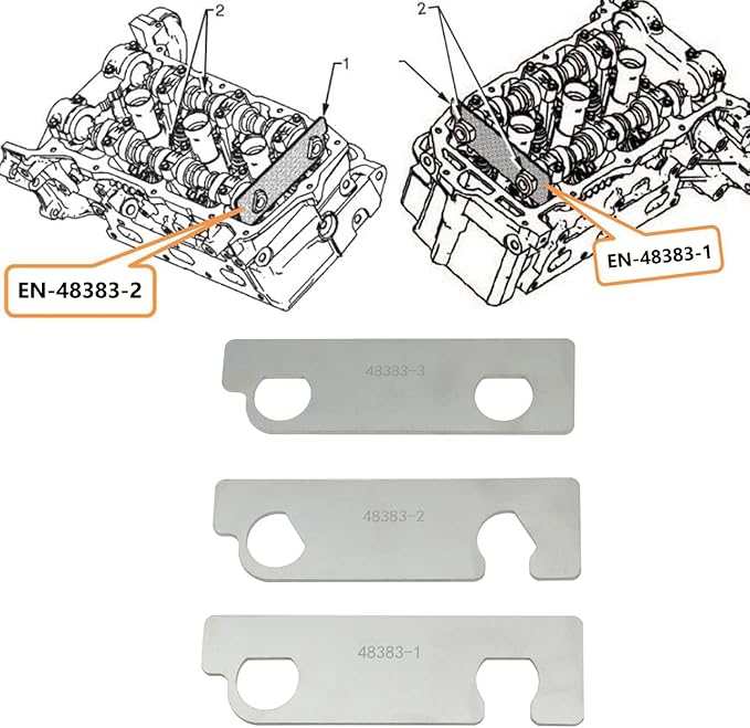 DPTOOL Camshaft Retaining Aligning Timing Kit Compatible with GMC Opel Saab Cadillac Buick Chevrolet 2.8 2.9 3.0 3.2 3.5 3.6 3.7 4.2 Engine EN-48383 EN-46105 EN-46106 EN-46111 J-44221