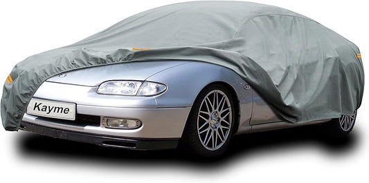 Kayme Heavy Duty Car Cover Custom Fit Mazda MX-6 MX6(1992-2000) Waterproof All Weather for Automobiles, Full Exterior Covers Sun Rain UV Protection.（Deliver About 3-10 Days）