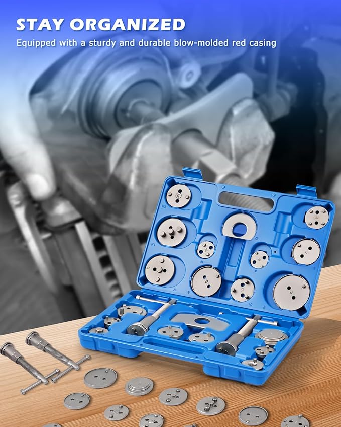 DAYUAN Disc Brake Caliper Piston Rewind Tool Kit Set for Almost Cars Trucks and Four-Wheel Drive Vehicles