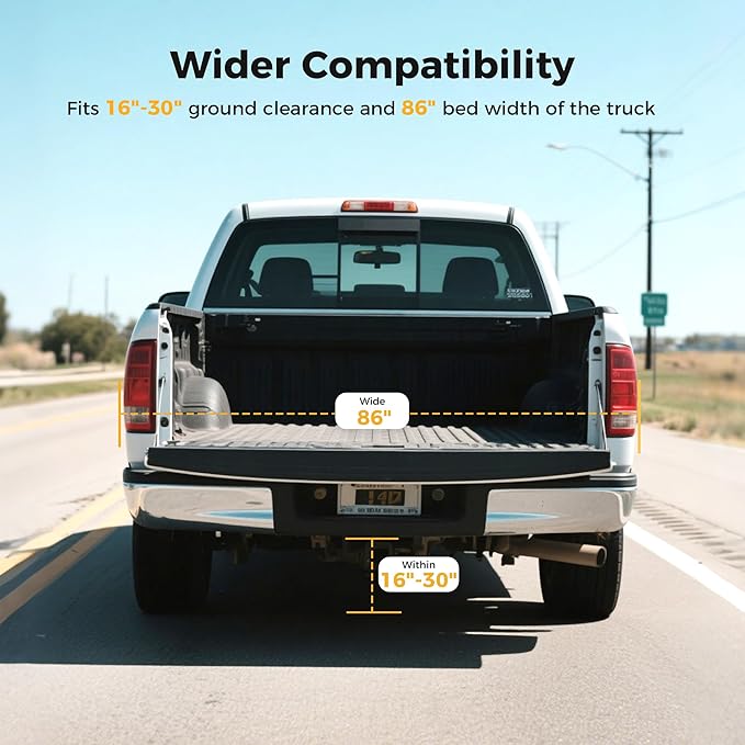 1000lbs Receiver Hitch Mounted Hydraulic 360° Swivel Truck Crane with 3 Boom Capacity Options: 500lbs, 750lbs, 1000lbs. Ideal for Workshops, Construction, Agriculture, and Logging,Gray