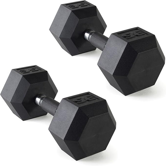 CAP Barbell Coated Dumbbell Weight | Multiple Options Pairs & Sets