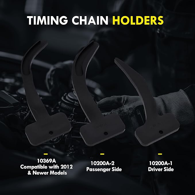 Camshaft Phaser Timing Chain Tool Kit for VW Jeep Chrysler Dodge Engines, 3.6 Pentastar Timing Tool Kit – Replaces OEM 10200A, 10202, 10369, 10198A, 2025200090