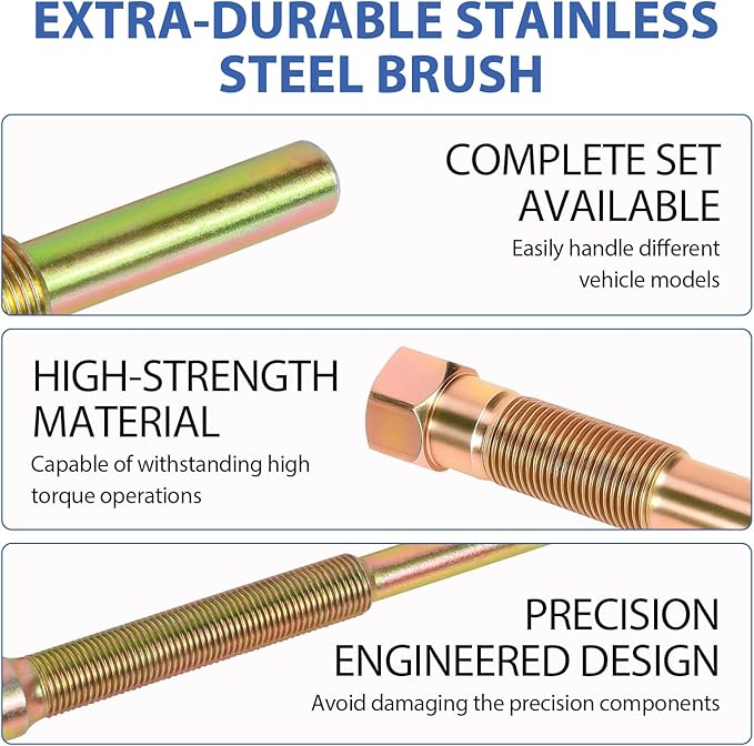 Professional Clutch Puller Tool Kit Set of 13 Models and Sizes Fit for Golf Cart, Kawasaki Mule, Arctic Cat ZR, Can-Am Maverick X3, Polaris RZR & Removal Clutch Alignment Puller Tools Kit Set