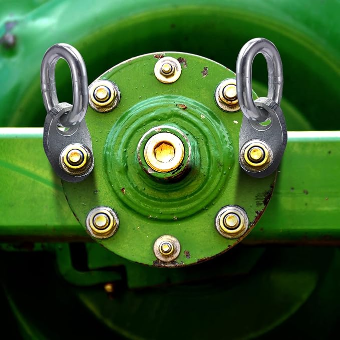 7100 Engine Lifting Bracket 5500 lb Capacity Engine Lift Brackets Set for Using with Engine Hoist Leveler and Lifting Sling Rigging Engine Stand (Pack 4)