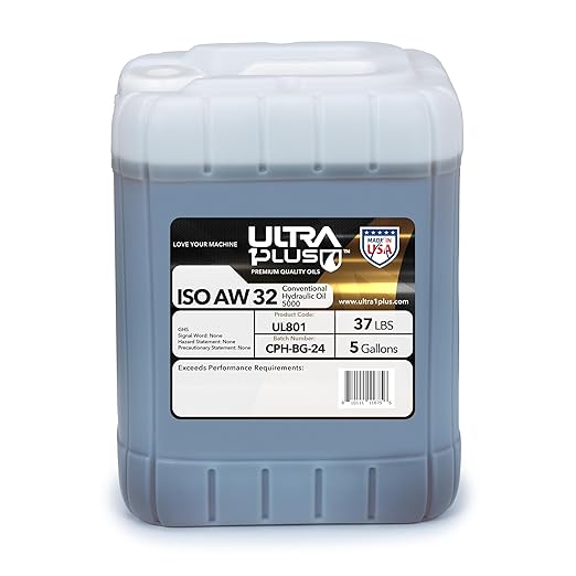 ULTRA 1PLUS AW ISO 32 Hydraulic Oil - 5 Gallon Jug