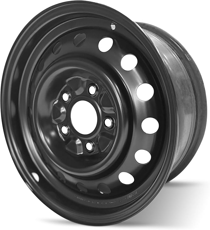 For 1999-2004 Jeep Grand Cherokee 16 Inch Powder-Coated Black Steel - Genuine OEM Rim - Road Ready SUV Wheel