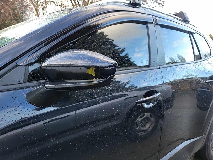 2023-2026 Tape-On Rain Guards for Mazda CX-50 Side Window Visor Deflectors 2.5 S Select Preferred Plus Premium Turbo Meridian CX50 Durable Vent Shades 2024 2025