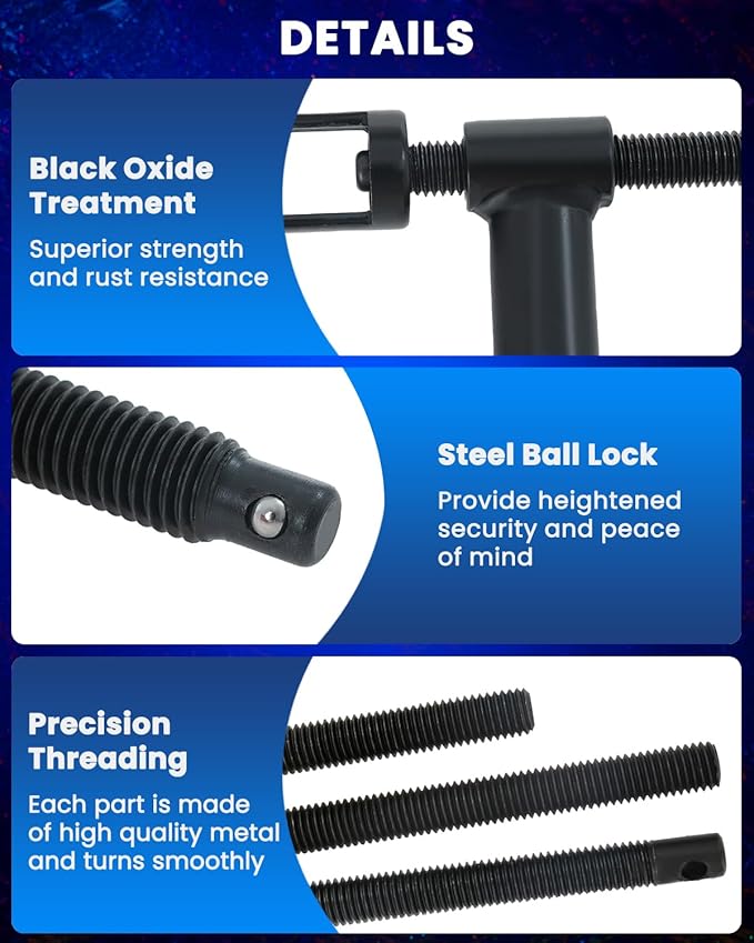 SIXIWANZI 12pcs Valve Spring Compressor Tool with Valve Lapping Tool for Car, Motorcycle, ATV, and Small Engines