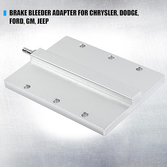 Aluminum Rectangular Adapter Compatible with AMC, Buick, Cadillac, Chevrolet, GMC, Chrysler, Dodge, and Jeep.