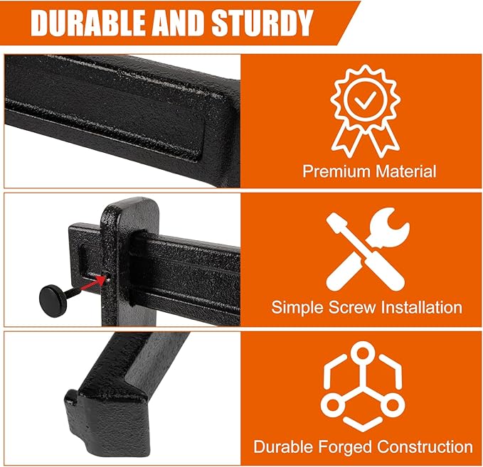 PSLER 78830 Car Repair Tool, Heavy Duty Hub Drum And Rotor Puller Kit Tools for a 1-1/4" Socket and 1-1/4" or 32mm Wrench