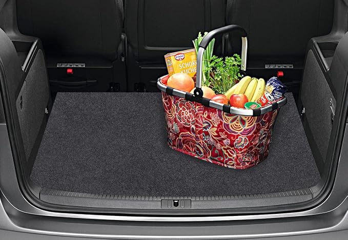 Large Rubber Mat 6.6x8.5 Feet Oil Absorbent Garage Mat for Under Car Waterproof Backing Layer Golf Cart Mat Protects Floor from Spills, Drips, Splashes and Stains Oil Drip Pan