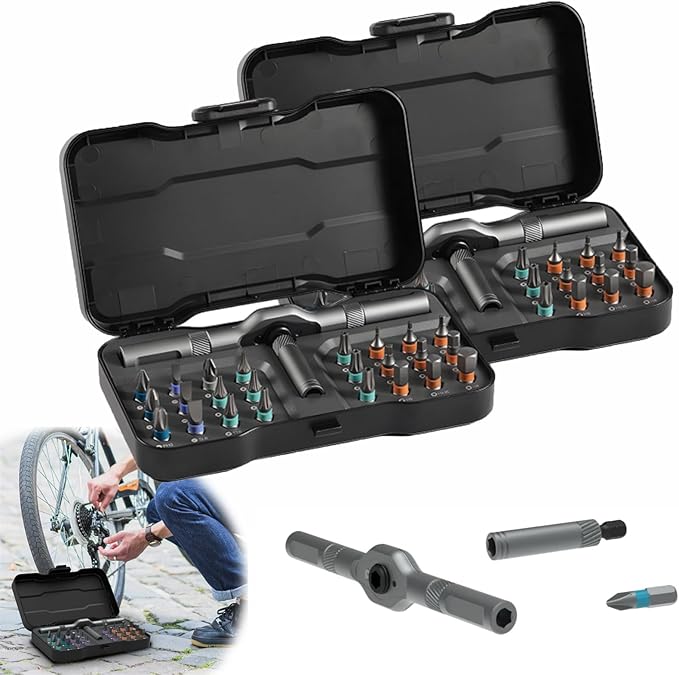 Toolsons Multitool Set, Upgrade 42 in 1 Magnetic Screwdriver, Screw Driver, 24 in 1 dly screwdriver set magnetic compact and portable ratchet screwdriver