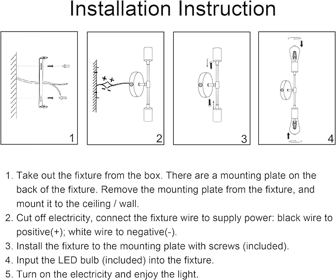 12V Wall Sconce Lighting with 2 Bulbs, 12V Bathroom Vanity Light Fixture for RV, Motorhome, Camper