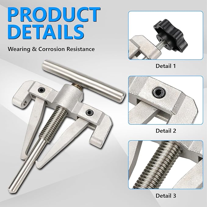 Impeller Puller Tool 660040-1 Fit for impellers 2-1/4" to 2-9/16" Compatible with Jabsco Pump #50070-0040 and #50070-0200