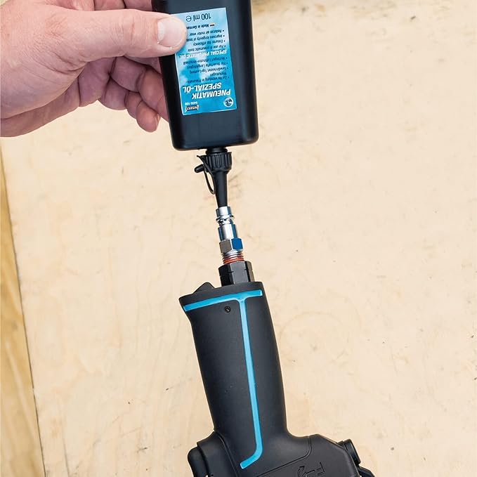 HAZET Pneumatic Oil 9400-100 I Filling Quantity: 3.38 Ounces I for use in Motor-Driven Pneumatic Tools - Reduces air Motor wear and Increases Machine Service Life