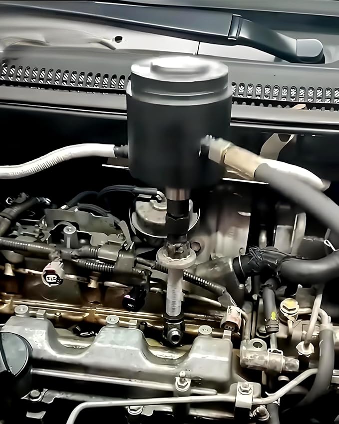 Pneumatic Injector Puller Set Compatible with Diesel Engines 23 PCS Air Vibration Injector Removal Tool Kit