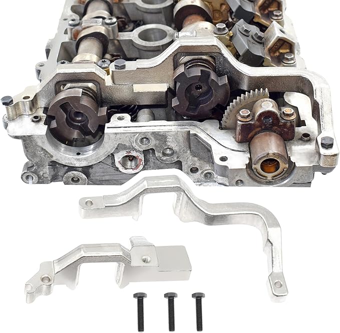 Engine Camshaft Alignment Locking Timing Tool Kit Compatible with BMW Mini Cooper N12 N14, with Carrying Case & Gloves