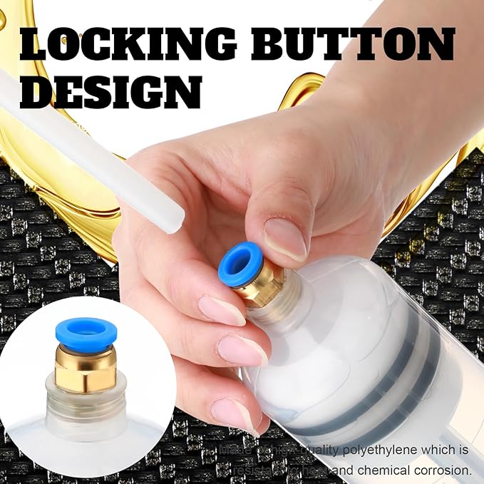 Lothee 2 Pack 500cc Automotive Fluid Extractor Pump Oil Extractor Hand Syringe Pump with Horse Manual Suction Vacuum Fuel Car Transfer for Power Steering, Hydraulic Fluid(Black)