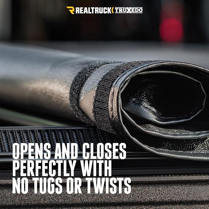 RealTruck TruXedo TruXport Soft Roll Up Truck Bed Tonneau Cover | 279101 | Fits 2017 - 2025 Ford F-250/350/450 Super Duty 6' 10" Bed (81.9")