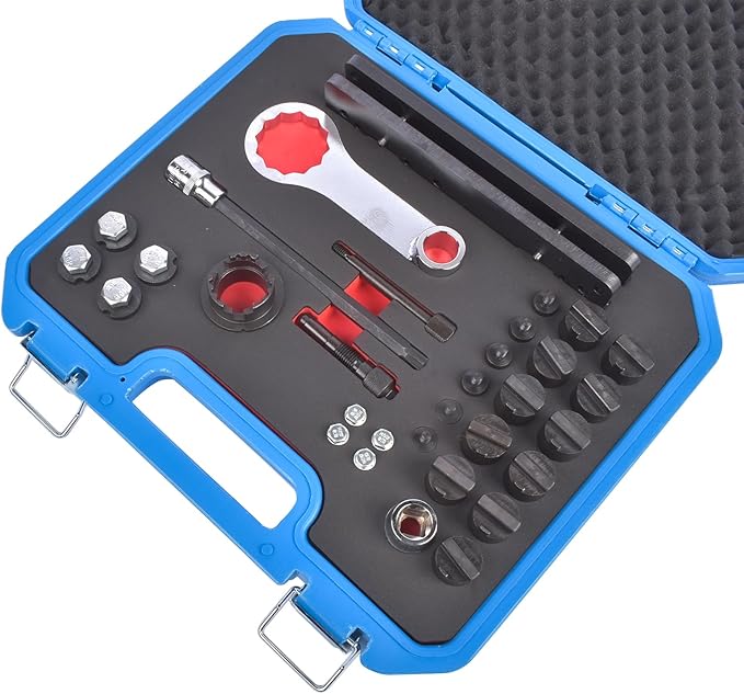 EA839 Engine Camshaft Timing Tool Kit T40331 Replacement for Audi A4 Porsche 2.9T 3.0T Hybrid Version T90002 Camshaft Locking Device Tool