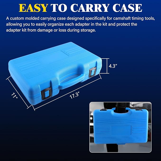 Camshaft Timing Tool Kit for Jaguar Land Rover 2.0L Diesel and Petrol Engine, Fits Range Rover Evoque 2.0T Discovery Sport Jaguar F Pace XE XF, Replaces JLR-303-1625 303-1631 303-1630