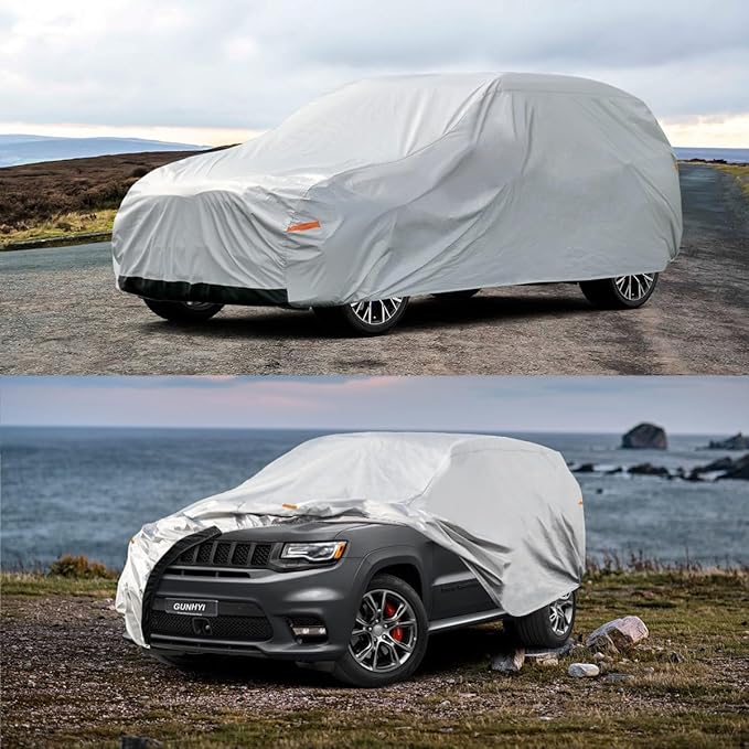Waterproof Car Cover for Lexus GX (2002-2024), 5 Layers Compatible with Lexus GX All Weather, Snowproof Windproof Rain Ice Sun UV Protection