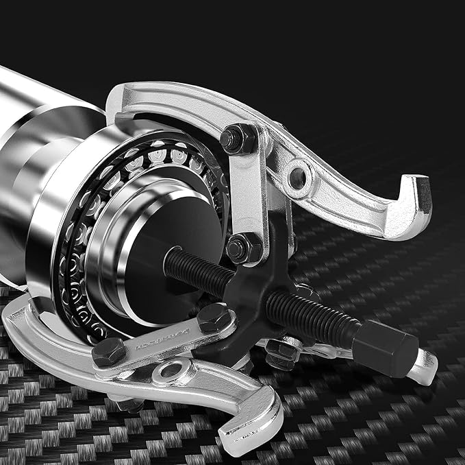 DURATECH 8-Inch 3-Jaw Gear Puller, Removal Tool for Gears, Pulleys, Bearings and Flywheels, Assembly Required, CR-V Steel