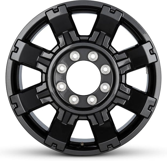 For 2023-2025 Ford F-350 SRW 20 Inch Powder-Coated Black Alloy - Genuine OEM Take-Off Rim - Road Ready Truck Wheel