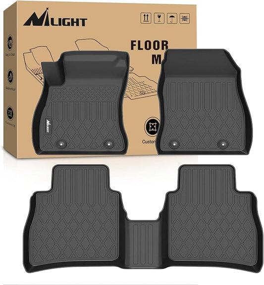 Nilight TPE Floor Mats for Nissan Sentra 2014 2015 2016 2017 2018 2019, All Weather Custom Fit Heavy Duty Floor Liners