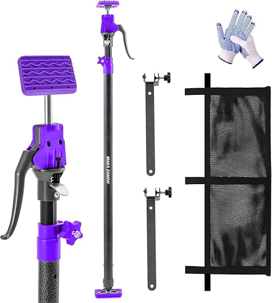 Adjustable Cargo Bar, Truck Bed Divider from 40 to 78.7 IN with 200LB Bearing Capacity, Cargo Bar for Pickup, Truck Bed Organizer Cargo Bars for SUV, Trailer, Van, Come With 2 Divider Bar, 1 Cargo Net