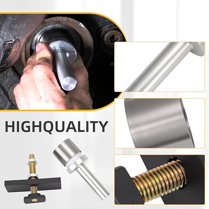 motoparty CV Axle Bearing Puller Tool Kit for Toyota 8" Front Differential for Tacoma/4Runner/FJ Cruiser 2003-2018 Replace #18195