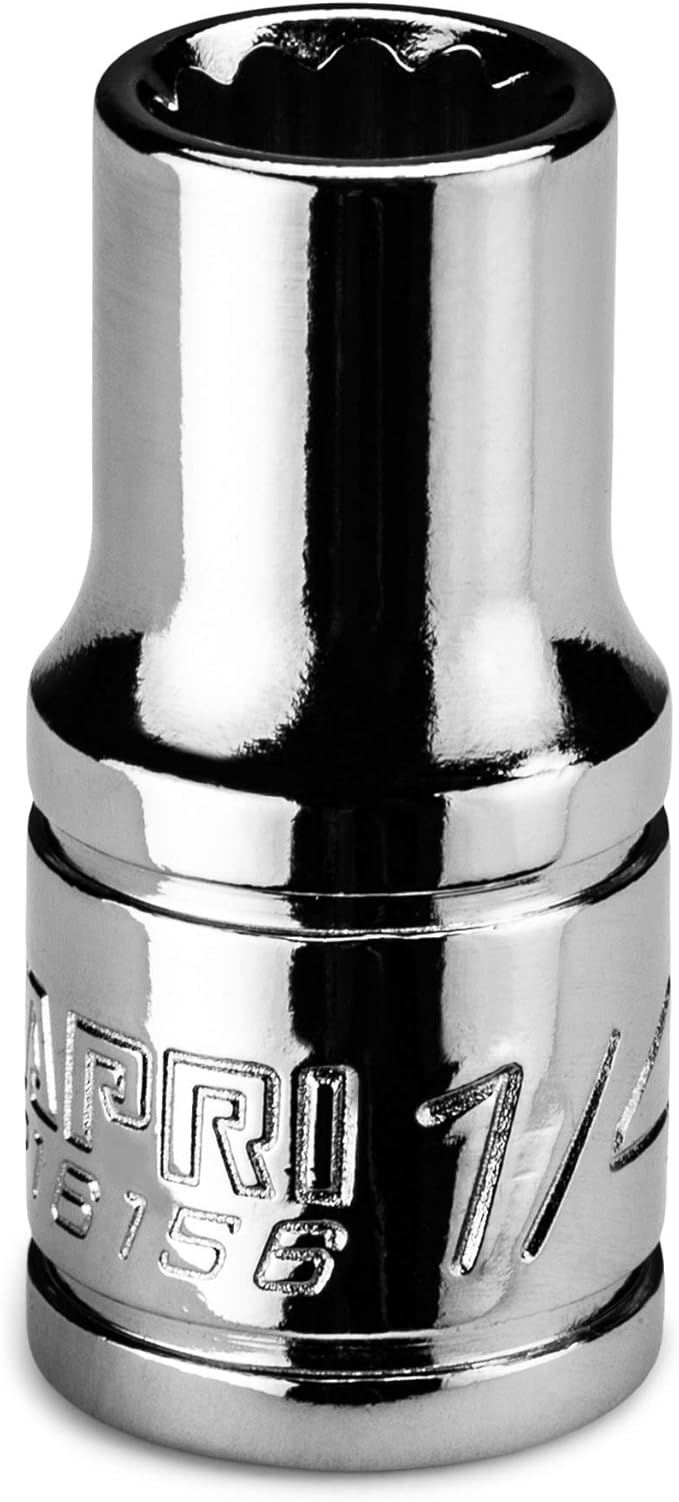 Capri Tools 1/4 in. Shallow Socket, 1/4 in. Drive, 12-point, SAE