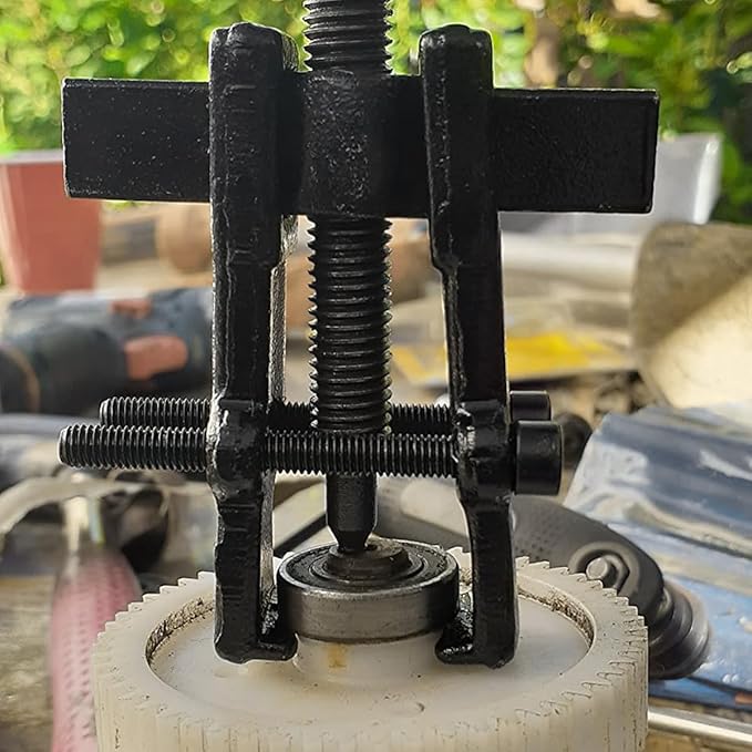 ChgImposs 2 Inch 2-Jaw Gear Puller, Adjustable CR-V Steel Bearing & Gear Separator Tool for Removing Bearings, Pulleys, Flywheels, Auto Mechanic Repair Tool