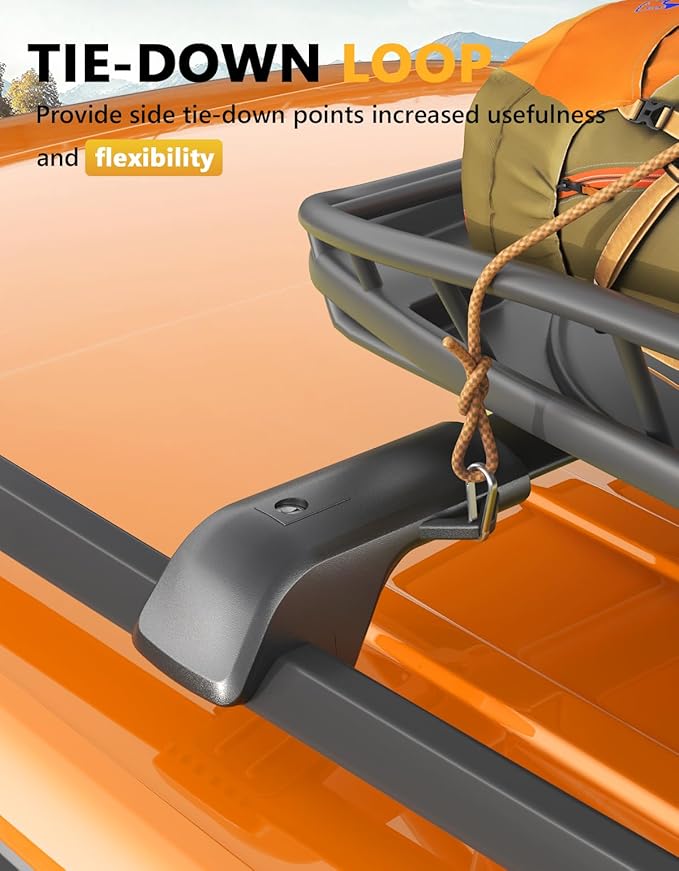 Tuyoung 300lbs Roof Rack Cross Bars Compatible with 2024 2025 2026 Hyundai Santa Fe & Santa Fe Hybrid (Not for SE), Lockable Heavy Duty Aluminum Anti-Theft Metal Lock Roof Crossbars