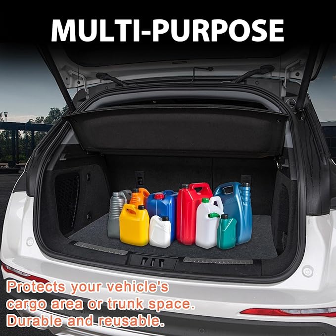 XL Oil Spill Mat (36" x 59"), Premium Absorbent Oil Pad, Reusable, Washable,Waterproof Backing Contains Liquids, No Soak Through,Protects Garage Floor Surface