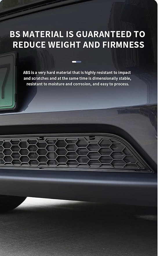 Grille Mesh Insert for Tesla Model Y Juniper 2025 2026,Detachable Front Air Vent Cover Guard with Insect Protection Replacement for Model Y Juniper Accessories