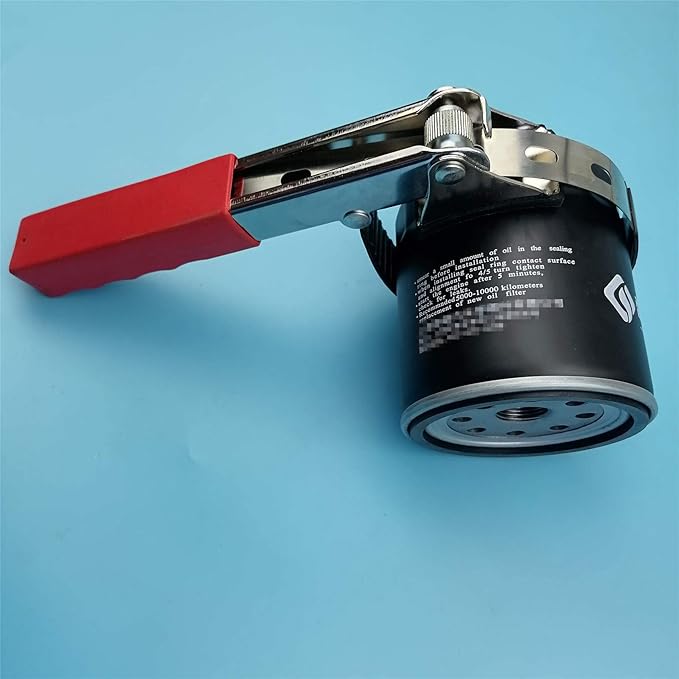 Auto Oil Filter Wrench Multi-Purpose Adjustable Filter Removal Wrench High Strength Repair Steel Plate Belt for Car Repair Tools