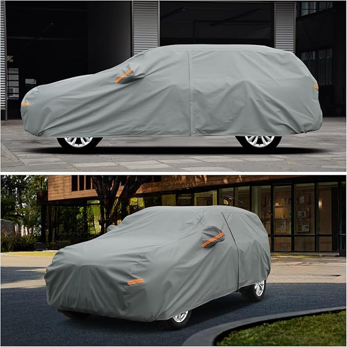Kayme Heavy Duty SUV Car Cover Custom Fit GMC Acadia (2007-2025) Waterproof All Weather for Automobiles, Full Exterior Covers Sun Rain UV Protection.（Deliver About 3-10 Days）