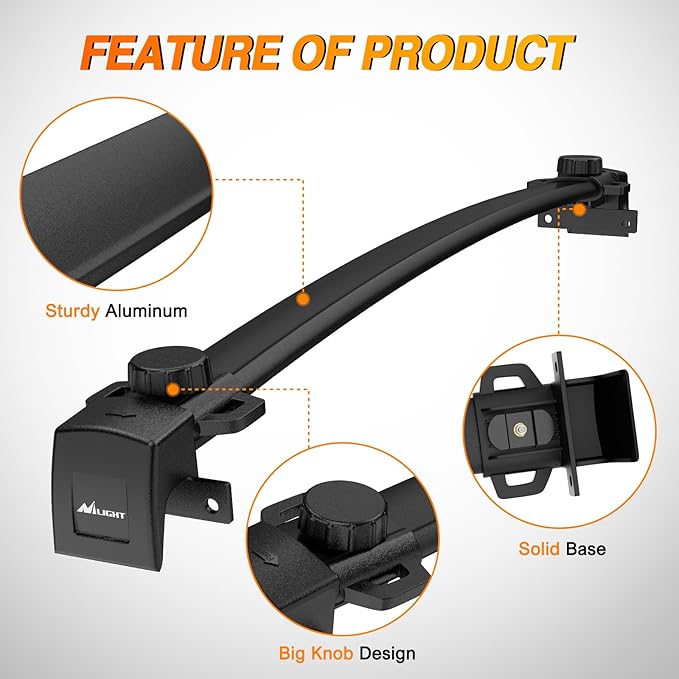 Nilight Roof Rack Cross Bars Fit for Jeep Compass MP 2017 2018 2019 2020 2021 with Raised & Flush Rails Fixed Point,Adjustable Aluminum Car Crossbars for Cargo Carrier Luggage Box Kayak Tent Snowboard