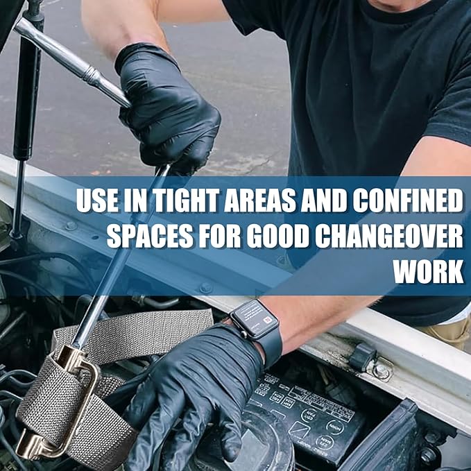 Abode Heavy-Duty Oil Filter Strap Wrench for With Diameters Up to 6-1/2 inches Heavy-Duty Oil Filter