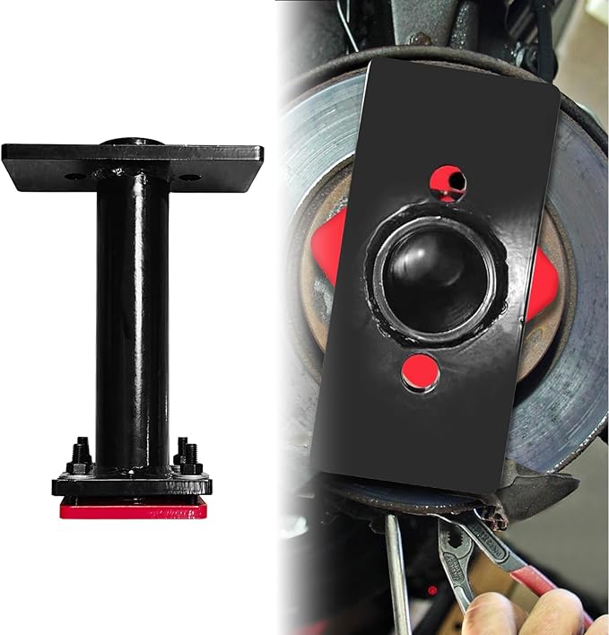 Rear Axle Bearing Puller and Installer Tool, Wheel Bearing Removal Tool with ABS Tone Ring Tool, Bearing Driver with Adapter Plate Compatible with Toyota 4Runner, Tundra, Hilux, Tacoma, T100