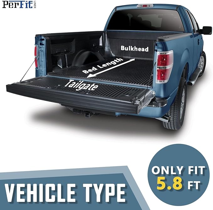 Perfit Liner Soft Roll Up Truck Bed Tonneau Cover Compatible for 2019-2026 Chevrolet Silverado/GMC Sierra 1500 5.8 FT (69.6") Bed