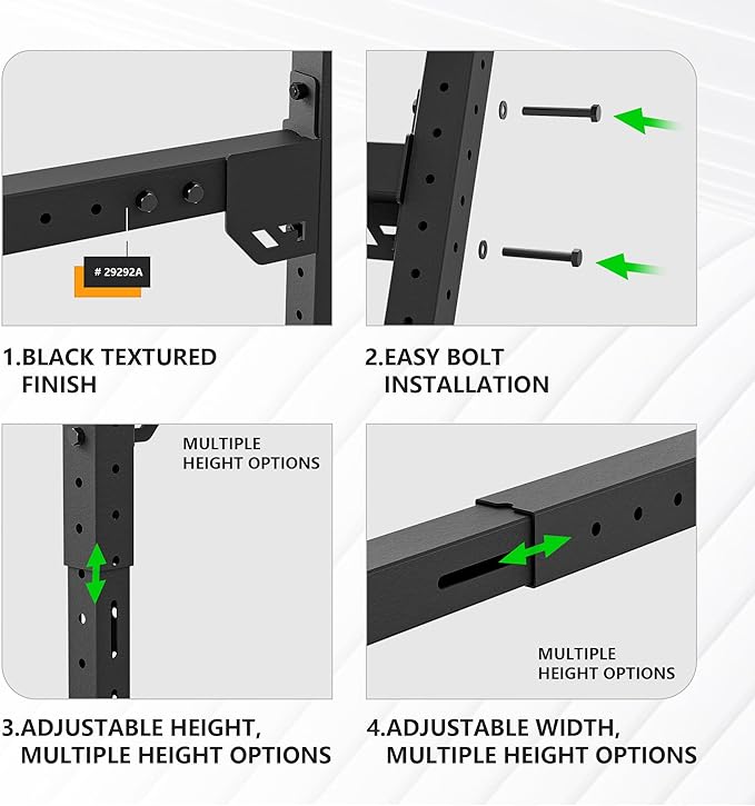 Universal Truck Bed Racks Compatible with Silverado/Sierra/Ram/Ford F-Series/Tacoma/Tundra/Titan/Frontier/Colorado/Canyon/JT/Ranger/Maverick, Adjustable Ladder Cargo Rack