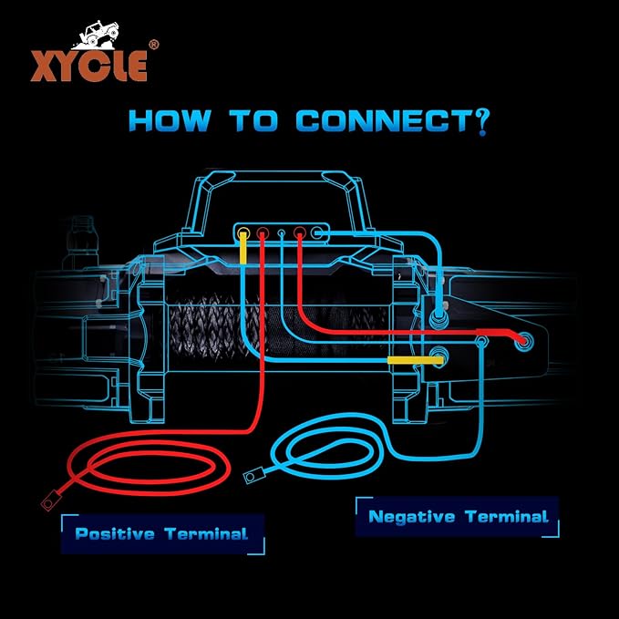 10000lbs Electric Winch 12V IP68waterproof Off-Road Vehicle Rescue winchs with2wireless Remote Controls and1/2"Synthetic Rope Suitable for Towing SUVs,Loggers,Trucks,Trailers,Jeeps,4WD(Black)