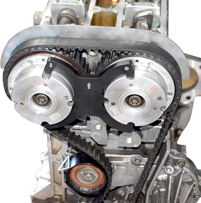 Engine Camshaft Belt Timing Locking Tool Kit Compatible with Ford Fusion Escape Focus Fiesta Mazda 1.25 1.4 1.6 1.7 1.8 2.0 2.3L 2.5L Ecoboost 1.5L 1.6L, 2.0 TDCi 303-1097 303-748 303-1550 303-1552