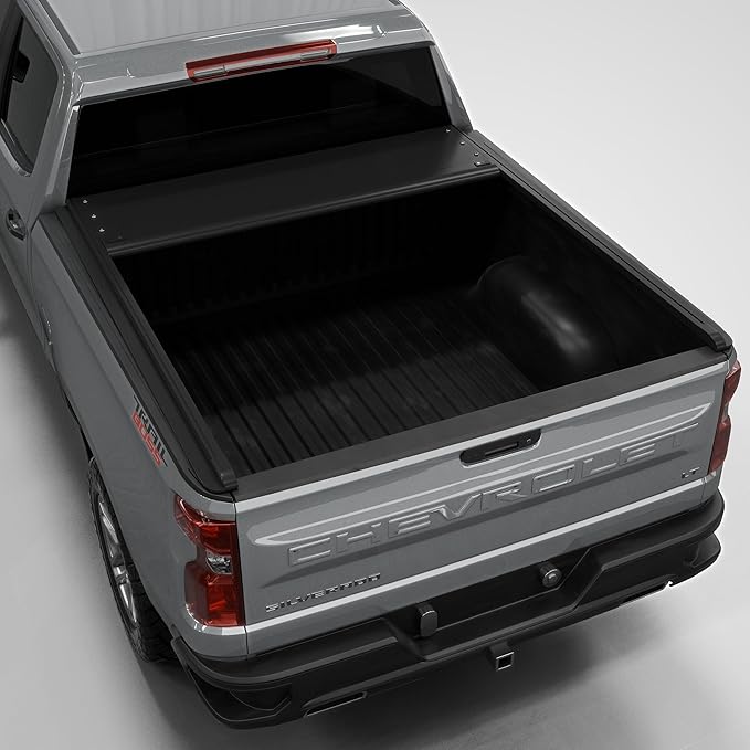 Aluminum Retractable Tonneau Cover Fits 2019-2026 Chevy/GMC Silverado/Sierra 5'8" Bed (69.6")