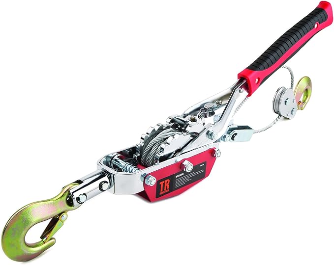 TR Industrial Portable 4-Ton Dual Gear Power Puller