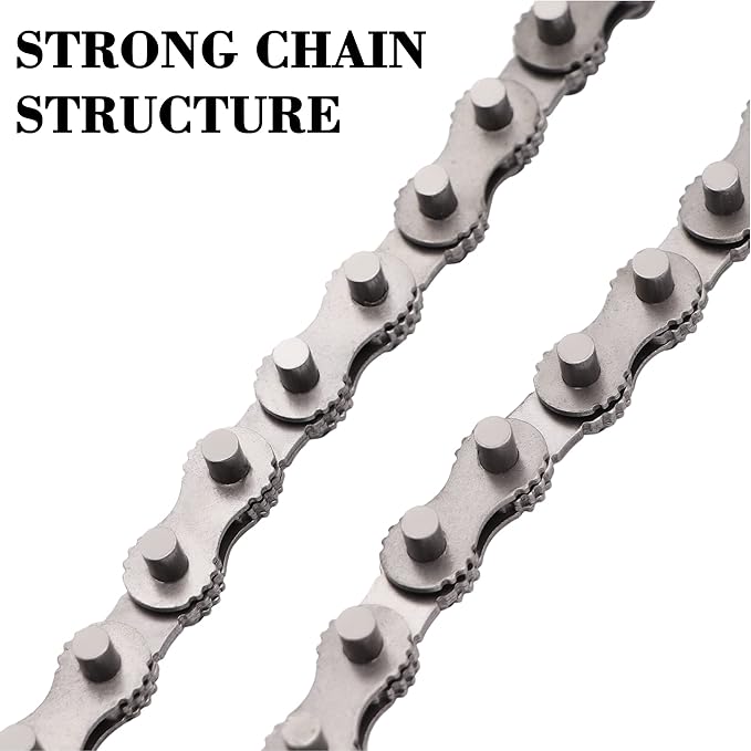 Jeemiter Heavy Duty Ratcheting Chain Wrench, 12 Inches Automotive Oil Fuel Filter Chain Wrench fits 1.5" to 6" Diameter Pliers Adjustable Removal Remover Tool