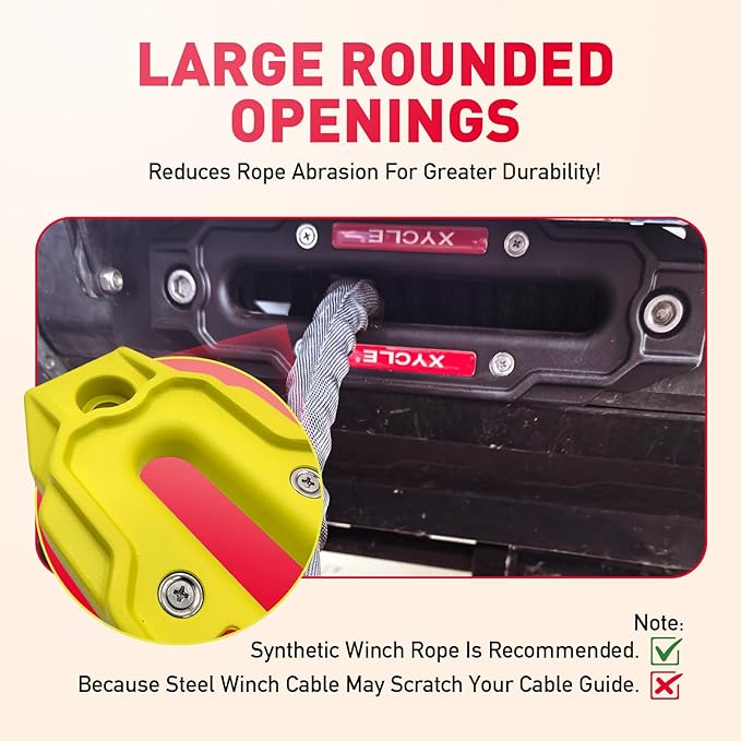 Winch Fairlead with Tow Hook,7075 Aluminum Hawse Fairlead with High Strength Alloy Steel Forged Winch Hook, 20000lb Winch Fairlead Hook (Green)