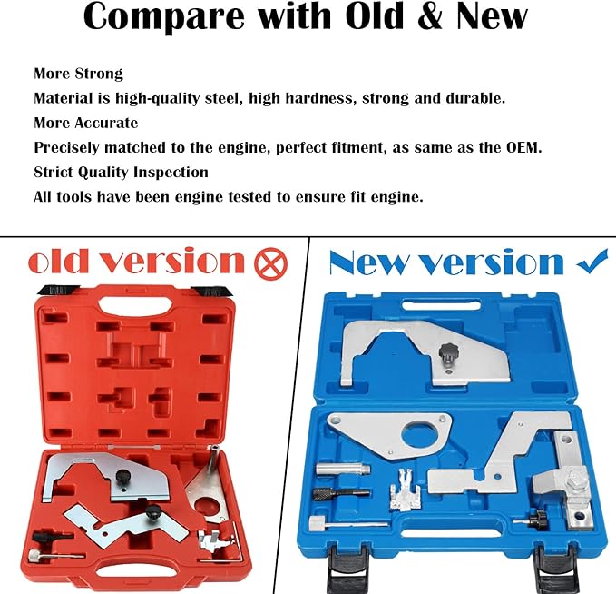 JoyTube Engine Camshaft Timing Locking Tool Kit Compatible with Ford Mondeo Focus 2.0 SCTi Ecoboost Ti-VCT
